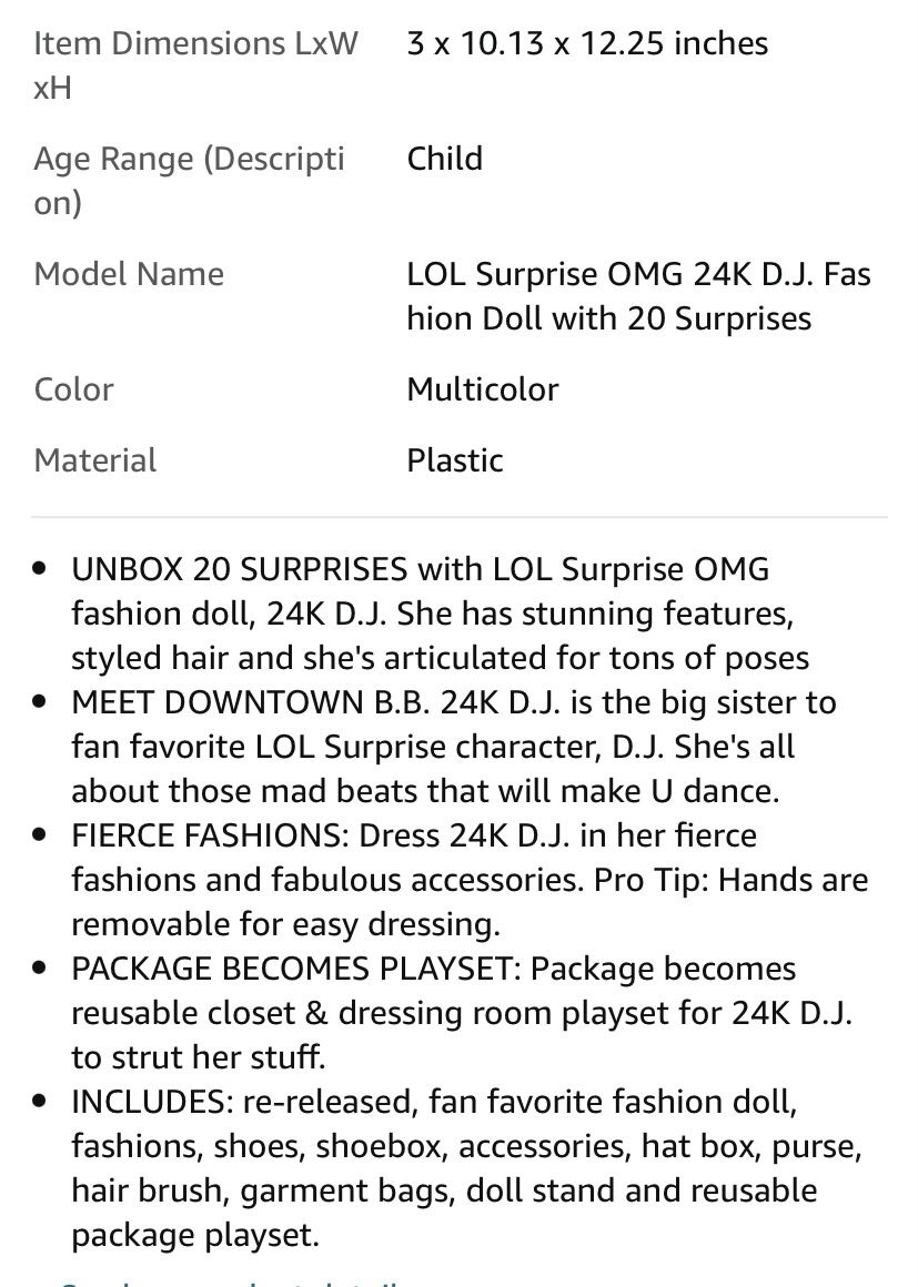 LOL SURPRISE OMG New Doll - 24K DJ šš