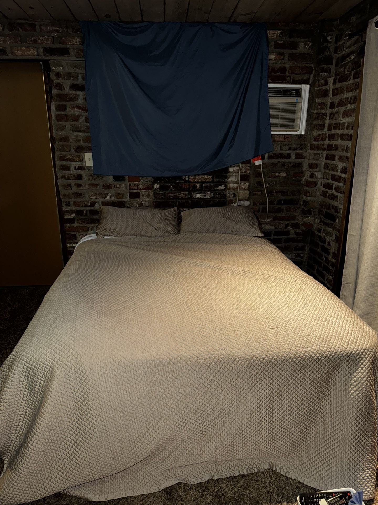 Queen Size Bed With Frame****Free****