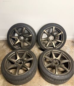 18x9.5 +12 5x114.3 Work T7R