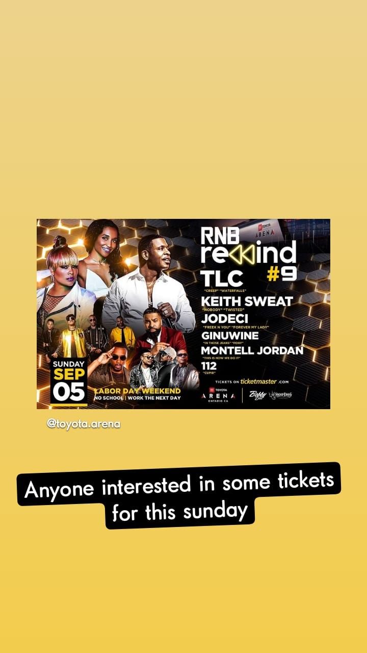 Rnb Rewind Keith sweat Toyota Arena