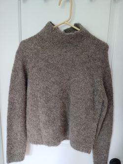 Alpaca soft wool sweater, women's Small