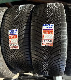 2 Michelin Used Tires 275/45/20