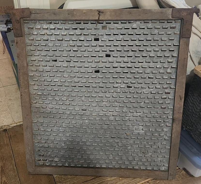 Large Antique Barn Grate
