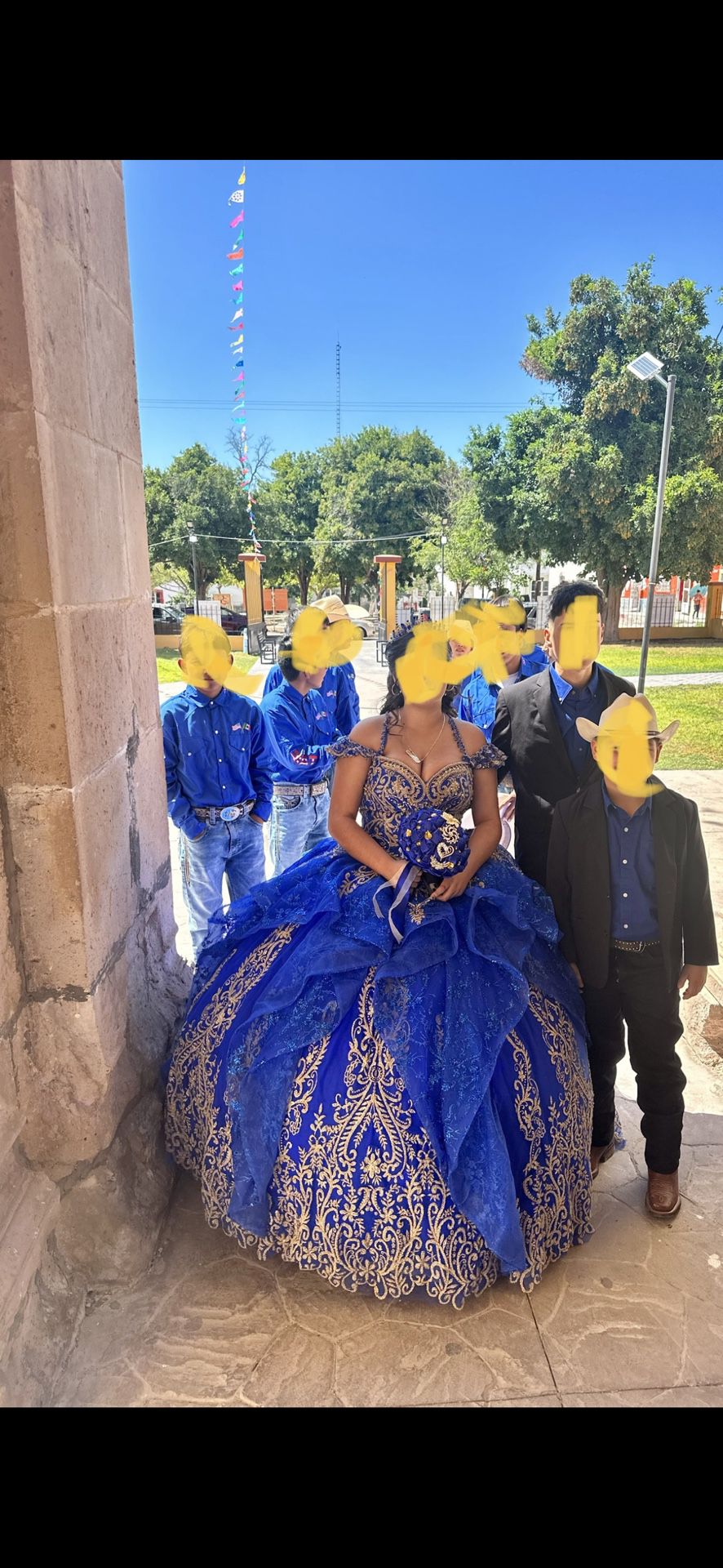 Royal Blue Quincera Dress 