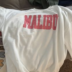 From SHEIN Malibu Sweatshirt 11,12 Years Old