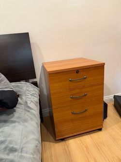 Plummers Wooden Nighstand