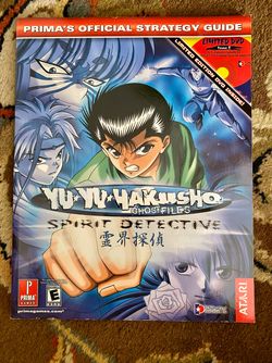YuYu Hakusho Spirit Detective Strategy Guide 