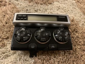 Climate control panel