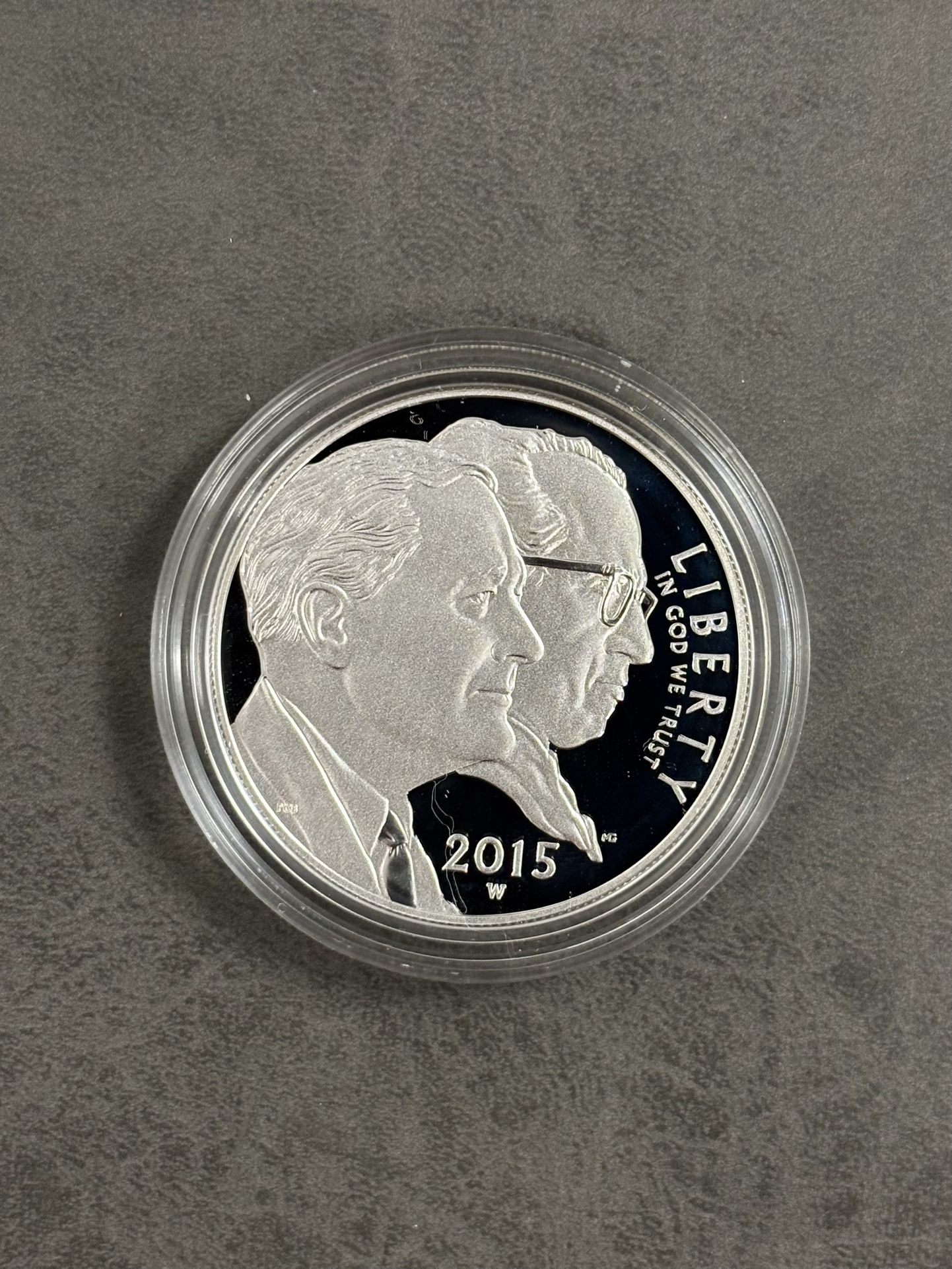 2015 March of Dimes Silver Proof Dollar in OGP -- GORGEOUS PROOF COIN!