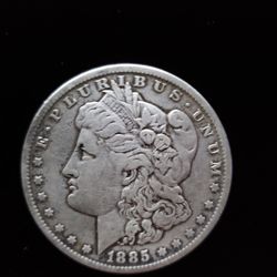 1885-O Morgan Silver Dollar