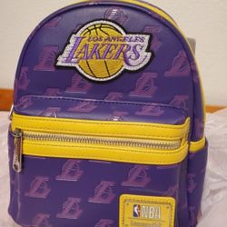 Loungefly Lakers Mini Backpack 
