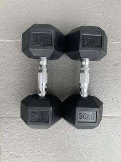 30lbs dumbells weights