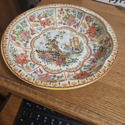 Daher Decorated Ware Metal Decortive Tin Bowl Vintage 