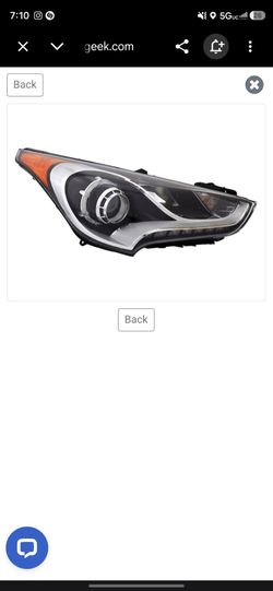 Hyundai Veloster Headlight