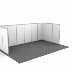 10’ x 20’ Modular Trade Show Booth (Freeman)– L-Shape Configuration 🔥