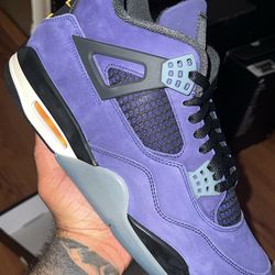 Jordan 4 Lakers