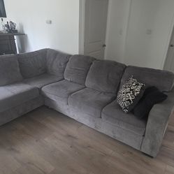 Sofa sectional with chase