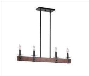 Manor Brook Berenson 4-Light Oil Rubbed Bronze Island Pendant