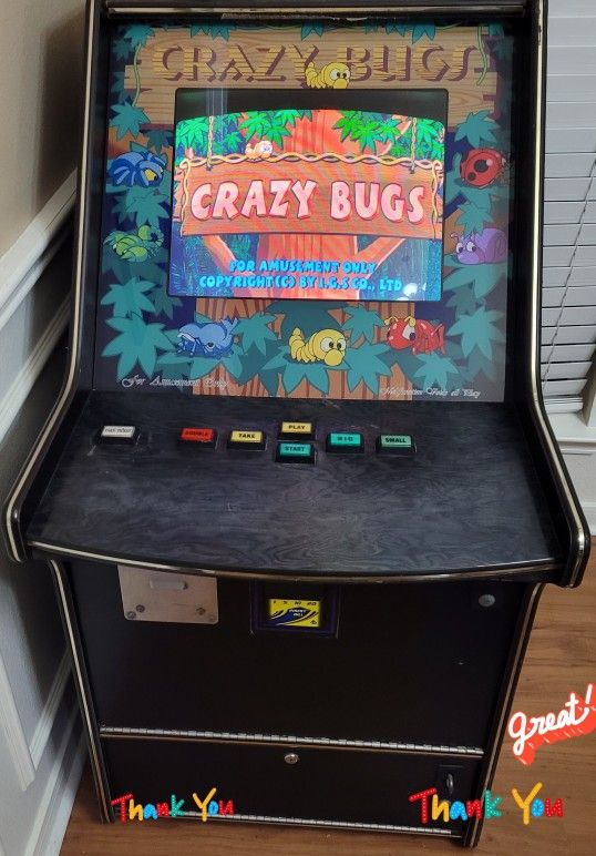 crazy bugs slot machine