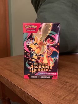 Pokemon Ascended heroes bundle Sealed trade for one piece