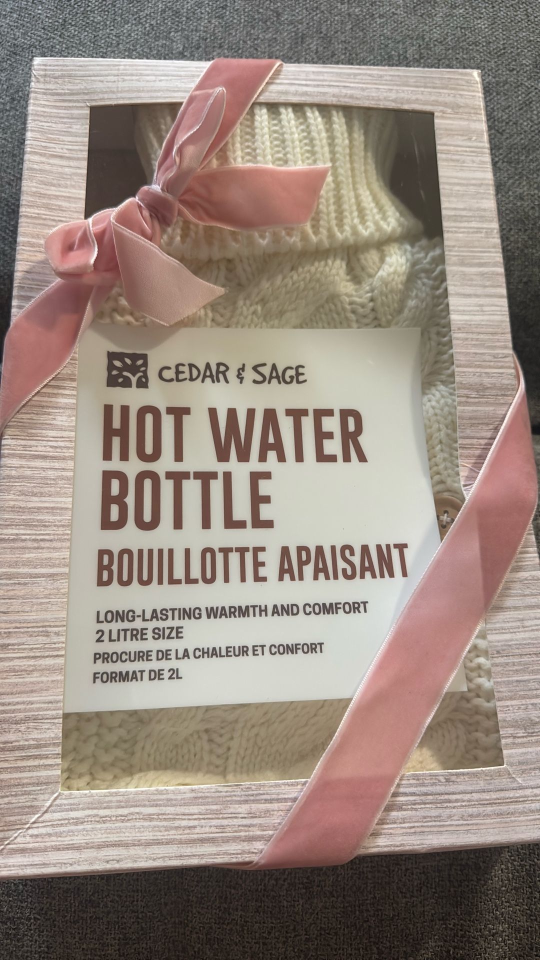 Hot Water Bottle Cover