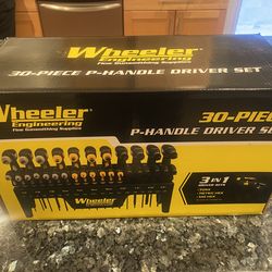 Wheeler 30 Piece SAE/Metric Hex and Torx P-Handle Set