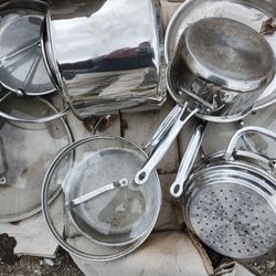 Stainless Steel Heavy Pots And Pans