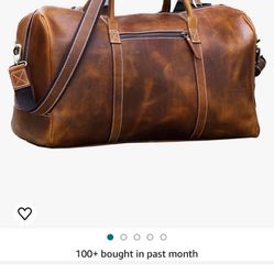 Leather Travel Bag