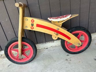 ZÜM Wooden Balance Bike for Toddlers