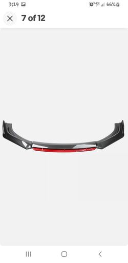 Carbon fiber Front Lip. Universal