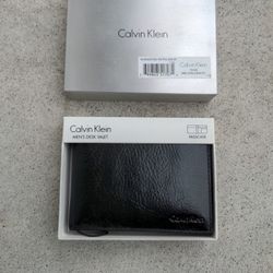 NEW Calvin Klein Men's Wallet, Father's Day Gift 
