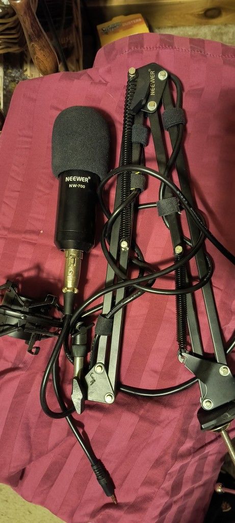 Neewer NW-700 microphone And Pop Filter