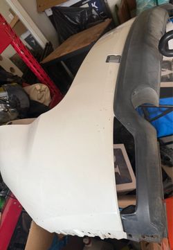 2020 MAZDA CX-5 REAR BUMPER COVER ASSEMBLY WHITE OEM