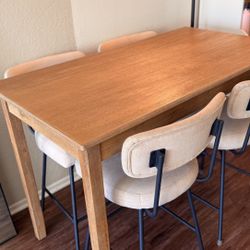 Ashley Furniture Linón Counter Height Dining Table (BARSTOOLS NOT INCLUDED ) 