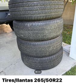 New Tires 265/50R22