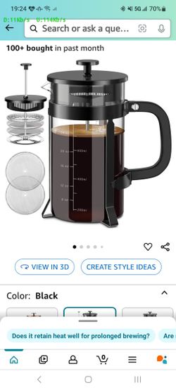 QUQIYSO 34OZ FRENCH PRESS