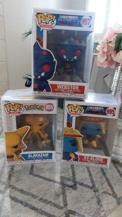 Masters & Pokémon Funko Pops