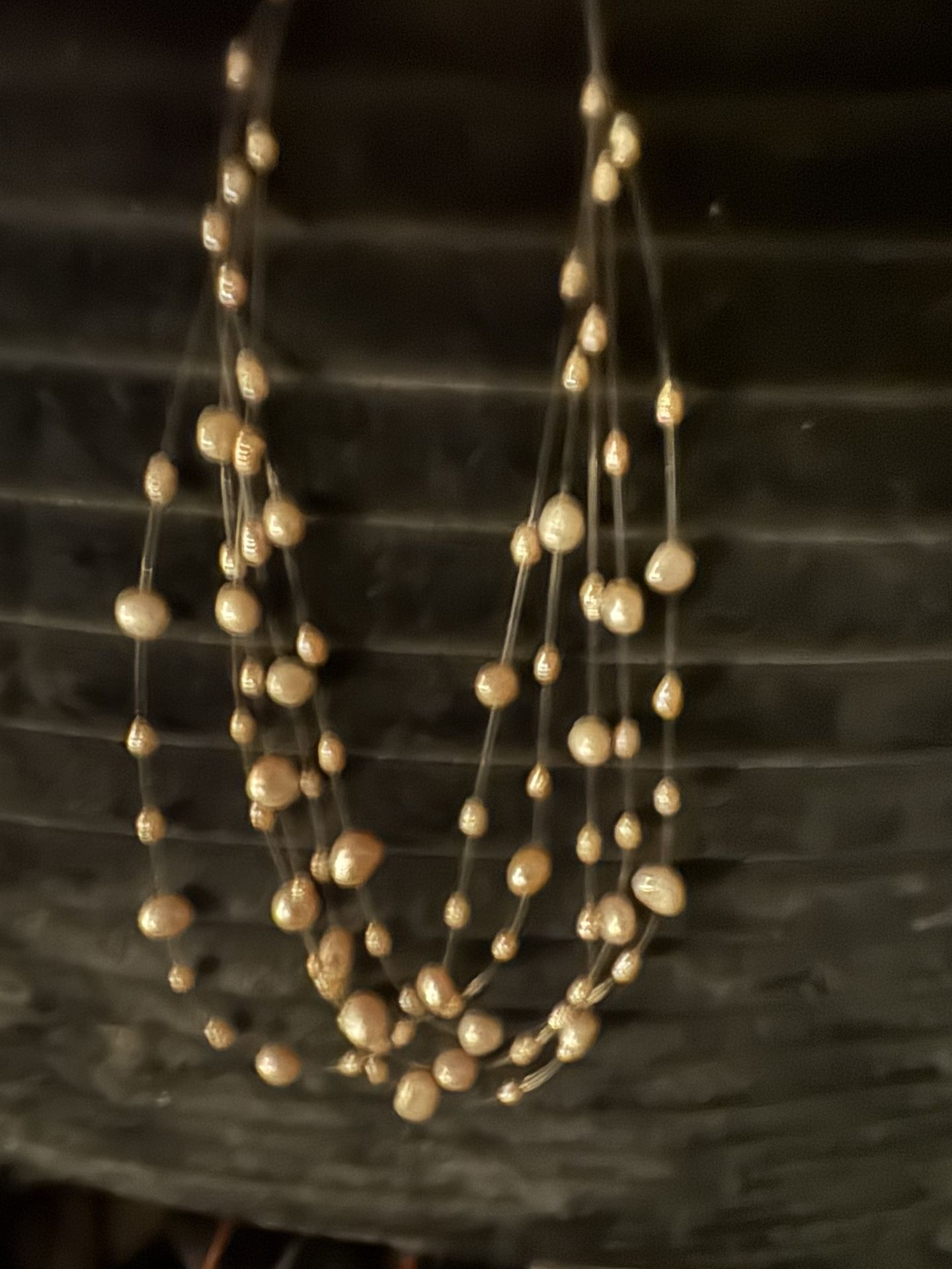 Blush Pink Saltwater Pearls $60 OBO