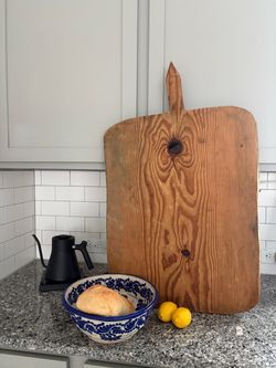 XL 32” Antique French Bread / Charcuterie Cutting Board
