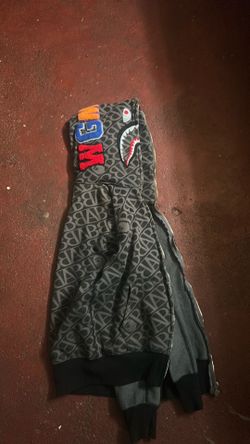 bape hoodie size mall