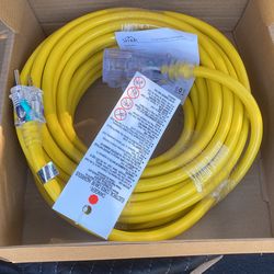 12/3 50’ 3 Way Extension Cord