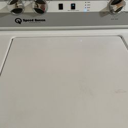 Like New Speed Queen Top Load Commercial Washer For Very Dirty Work Play Clothes Towels Sheets No Tangles!
