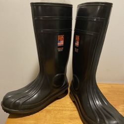 Men’s Steel Toe Boots For Snow Or Rain Size 11