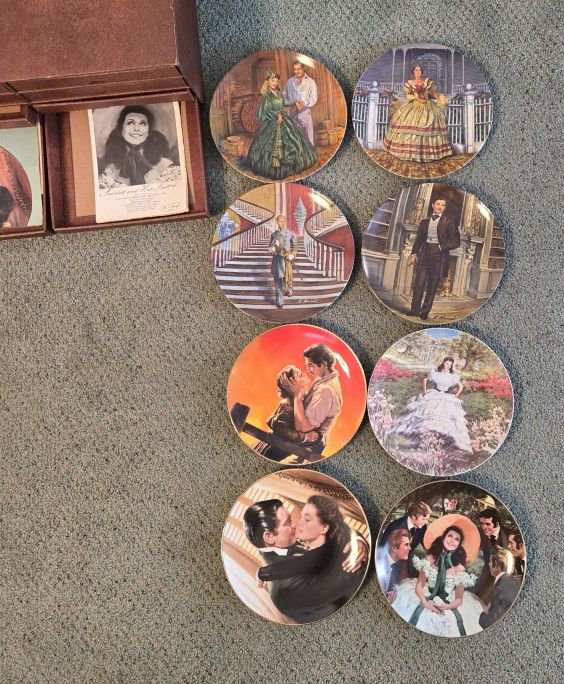 Gone With The Wind Collectors Plates