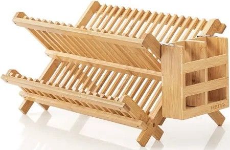 Bamboo Dish Dryer Rack