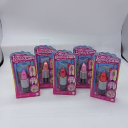 Lot Of 5 Mini BarbieLand Lipstick Mystery Dolls  2024 Mattel Pink New NIP Sealed