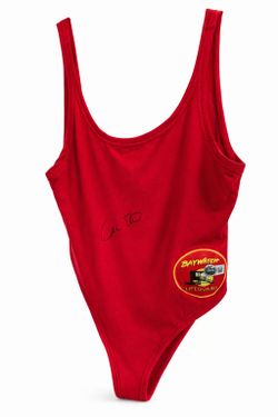 Baywatch Swimsuit Signed Carmen Electra COA