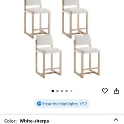 4 Brand New Bar Stools $280