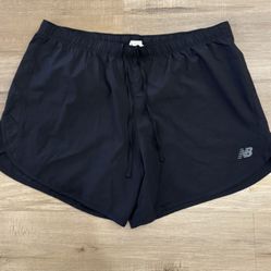 New Balance Nylon Black Shorts Sz XL Mens