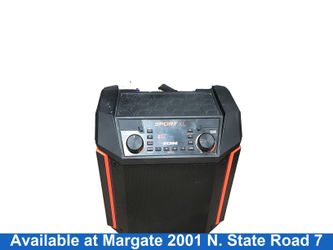 Ion Ipa103a Black Floor Speaker